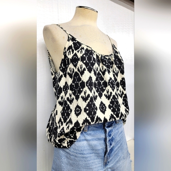Boho Cowgirl Spaghetti Strap Top - Picture 1 of 8